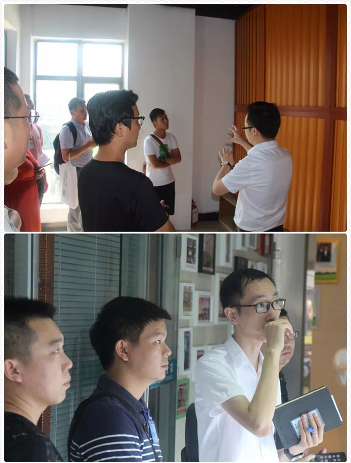 學員們參加天戈展廳