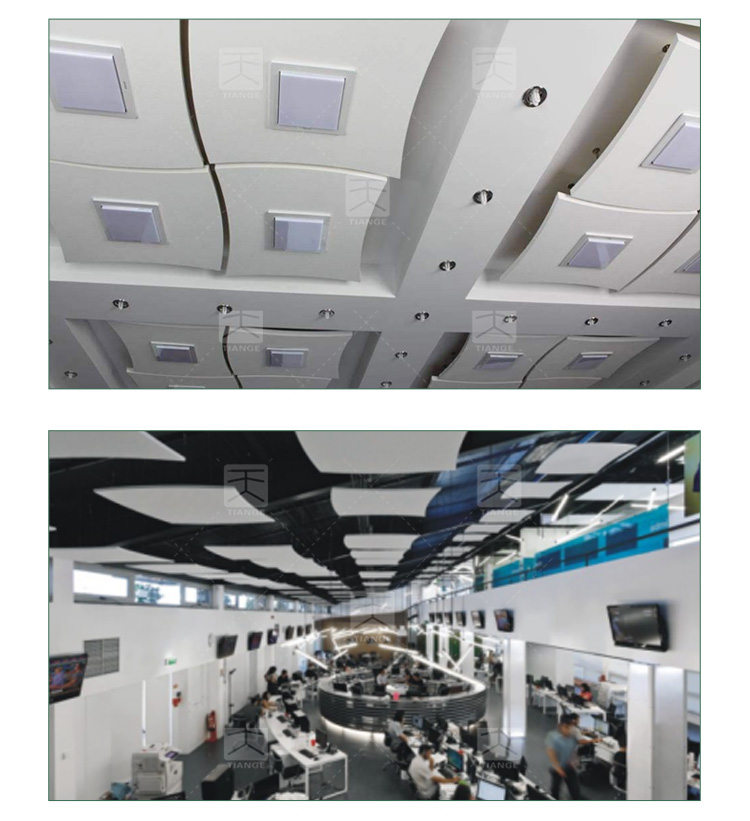 醫(yī)院玻纖天花吸音板 醫(yī)院玻纖天花吸音板