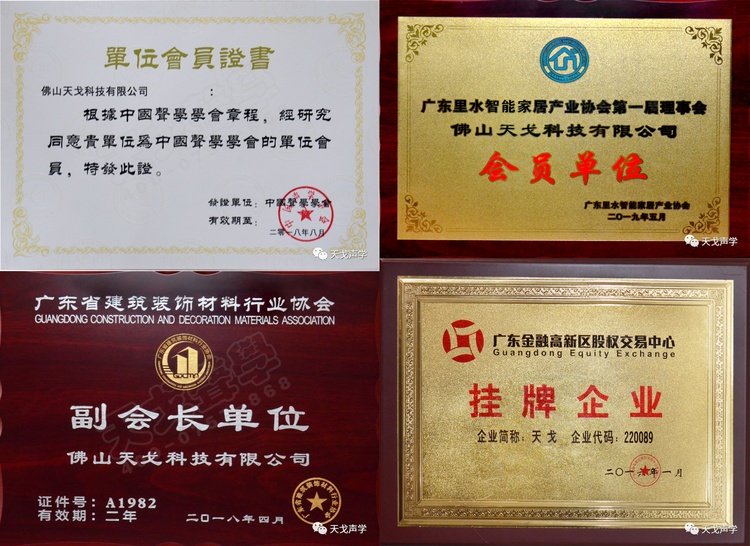 中國(guó)聲學(xué)學(xué)會(huì)單位會(huì)員等