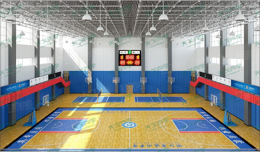 浙江溫州中學(xué)體育館聲學(xué)設(shè)計工程