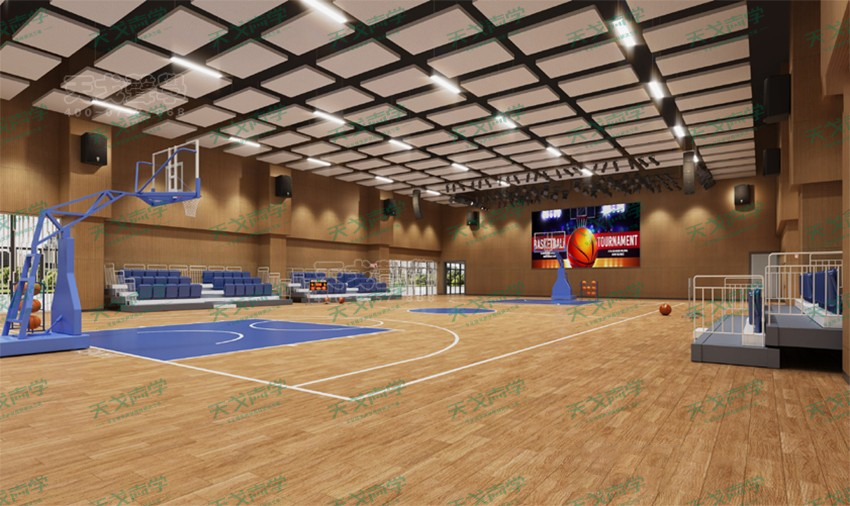 江西撫州市城南學(xué)校體育館聲學(xué)設(shè)計工程